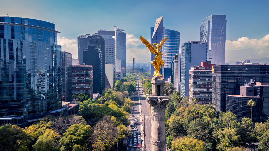 Ciudad de México - vista urbana
